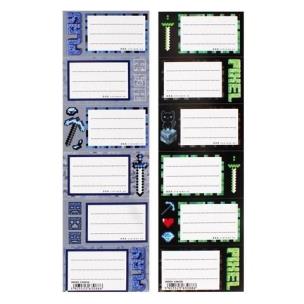 Opakowanie Naklejki na zeszyt Pixel Game (25szt)