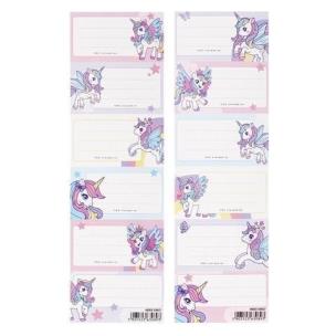 Opakowanie Naklejki na zeszyt Unicorn (25szt)