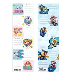 Opakowanie Naklejki na zeszyt