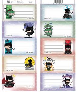 Opakowanie Naklejki na zeszyty Batman