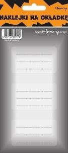 Opakowanie Naklejki na zeszyty - Czarno-białe (12szt)