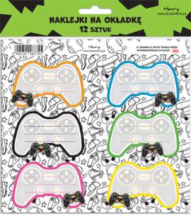 Opakowanie Naklejki na zeszyty - Pad (12szt)