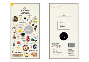 Naklejki ozdobne Chwytaj Dzień. Wydawca: Suatelier. Multiszop.pl Opakowanie Naklejki ozdobne Chwytaj Dzień