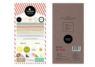 Naklejki ozdobne Dziękuję Życzenia. Wydawca: Suatelier. Multiszop.pl Opakowanie Naklejki ozdobne Dziękuję Życzenia