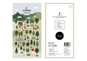 Naklejki ozdobne Las. Wydawca: Suatelier. Multiszop.pl Opakowanie Naklejki ozdobne Las