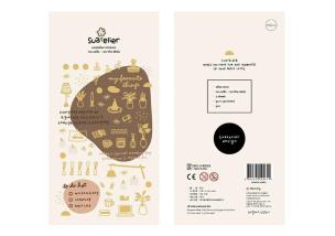 Naklejki ozdobne Na biurku. Wydawca: Suatelier. Multiszop.pl Opakowanie Naklejki ozdobne Na biurku