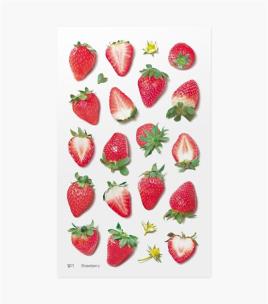 Opakowanie Naklejki ozdobne owoce - Truskawki
