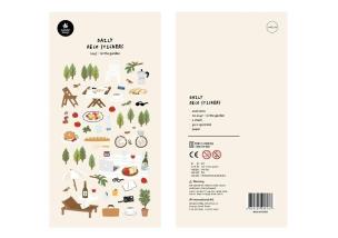 Naklejki ozdobne Piknik w ogrodzie. Wydawca: Suatelier. Multiszop.pl Opakowanie Naklejki ozdobne Piknik w ogrodzie