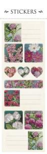 Opakowanie Naklejki ozdobne ST149-6 kwiaty lata 2 arkusze