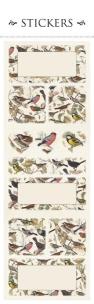 Opakowanie Naklejki ozdobne ST157-6 ptaszki 2 arkusze