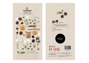 Naklejki ozdobne W ogrodzie. Wydawca: Suatelier. Multiszop.pl Opakowanie Naklejki ozdobne W ogrodzie