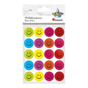 Zdjęcie produktu Naklejki papierowe bużka mix 240szt