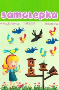 Opakowanie Naklejki papierowe Mini MKJ-037