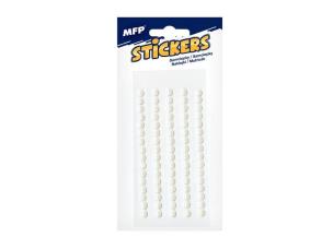 Opakowanie Naklejki perły 5mm 1101PE