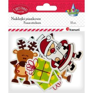 Opakowanie Naklejki piankowe 12szt