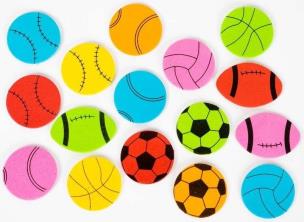 Opakowanie Naklejki piankowe 3cm 35szt