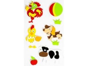 Opakowanie Naklejki piankowe 3D 8szt