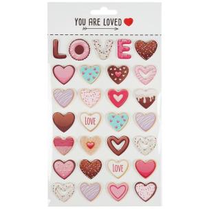 Opakowanie Naklejki piankowe sweet