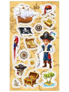 Opakowanie Naklejki Piraci
