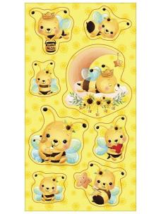 Opakowanie Naklejki Pszczoły