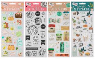 Opakowanie Naklejki Puffy mix