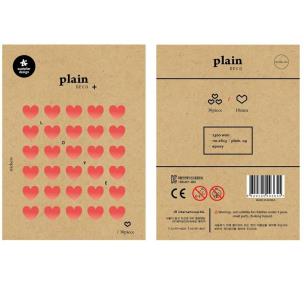 Opakowanie Naklejki Serca 10mm 30szt