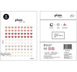 Naklejki Serca mix 5mm 3 ark.. Wydawca: Suatelier. Multiszop.pl Opakowanie Naklejki Serca mix 5mm 3 ark.