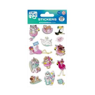 Opakowanie Naklejki Sticker BOO Aloha