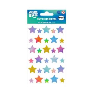 Opakowanie Naklejki Sticker BOO Gwiazdki