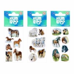 Naklejki Sticker BOO Konie. Wydawca: Sticker Boo. Multiszop.pl Opakowanie Naklejki Sticker BOO Konie