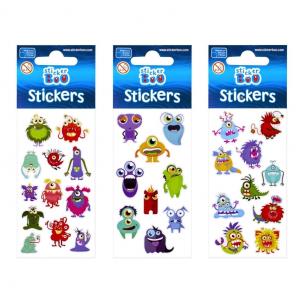 Opakowanie Naklejki STICKER BOO Potworki mix