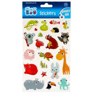 Opakowanie Naklejki Sticker BOO Zwierzątka