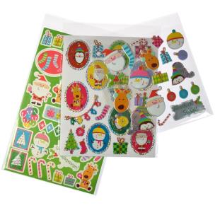 Opakowanie Naklejki świąteczne