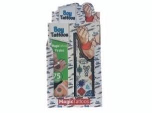 Opakowanie Naklejki tatuaże 36szt