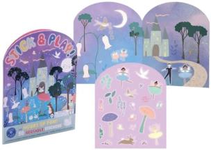 Naklejki wielokrotnego użytku baletnice. Wydawca: Floss & Rock. Multiszop.pl Opakowanie Naklejki wielokrotnego użytku baletnice