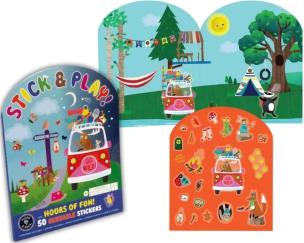 Naklejki wielokrotnego użytku przygoda. Wydawca: Floss & Rock. Multiszop.pl Opakowanie Naklejki wielokrotnego użytku przygoda