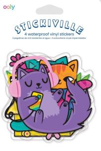 Naklejki wodoodporne Kotki Głupotki. Wydawca: ooly. Multiszop.pl Opakowanie Naklejki wodoodporne Kotki Głupotki