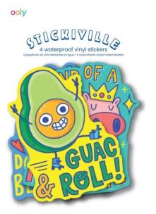 Naklejki wodoodporne Śmieszni Kumple. Wydawca: ooly. Multiszop.pl Opakowanie Naklejki wodoodporne Śmieszni Kumple