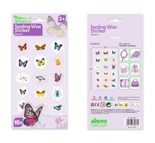 Opakowanie Naklejki woskowe - Insekty