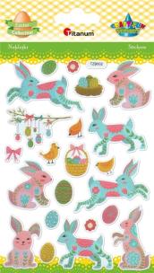 Opakowanie Naklejki wypukłe Wielkanoc 22szt