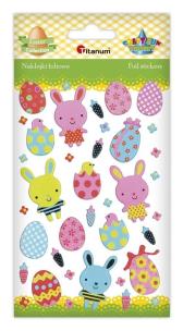 Opakowanie Naklejki wypukłe Wielkanoc 38szt