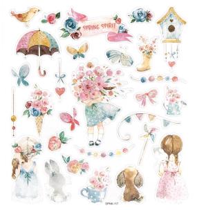 Opakowanie Naklejki z brokatem marisella & me 28szt