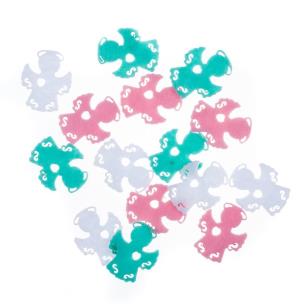 Naklejki z fiulcu pastelowe aniołki 15szt. Wydawca: Dalprint. Multiszop.pl Opakowanie Naklejki z fiulcu pastelowe aniołki 15szt