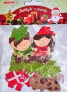 Opakowanie Naklejki z pianki 25szt