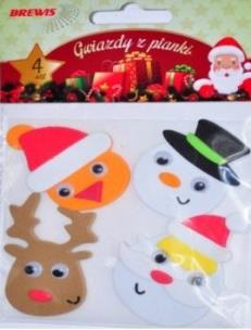 Opakowanie Naklejki z pianki 4szt