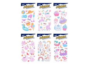 Opakowanie Naklejki z pianki 6122 16x8cm mix