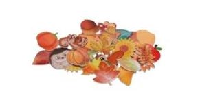 Opakowanie Naklejki z pianki liście 24 sztuki