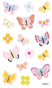 Naklejki z pianki świecące - Motyle 16szt. Wydawca: Dalprint. Multiszop.pl Opakowanie Naklejki z pianki świecące - Motyle 16szt