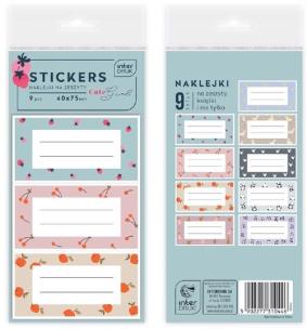 Opakowanie Naklejki zeszyty Cute Girl