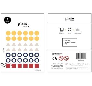 Opakowanie Naklejki Znaczniki #22 Geo 3 ark.